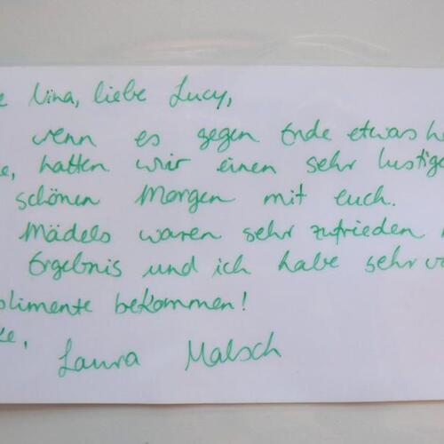 Zufriedene Brautpaare