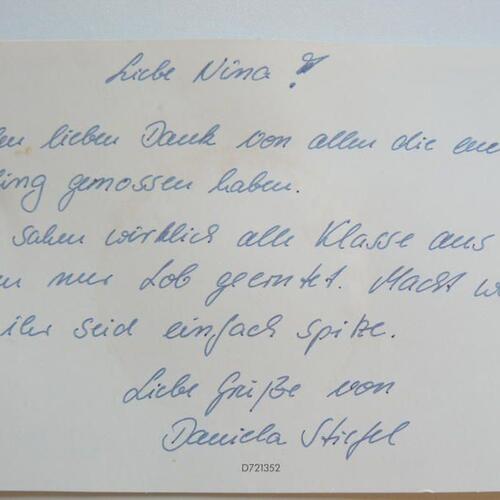 Zufriedene Brautpaare