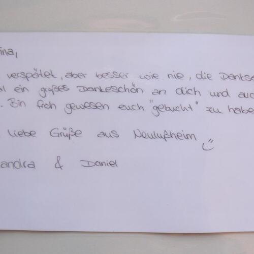 Zufriedene Brautpaare